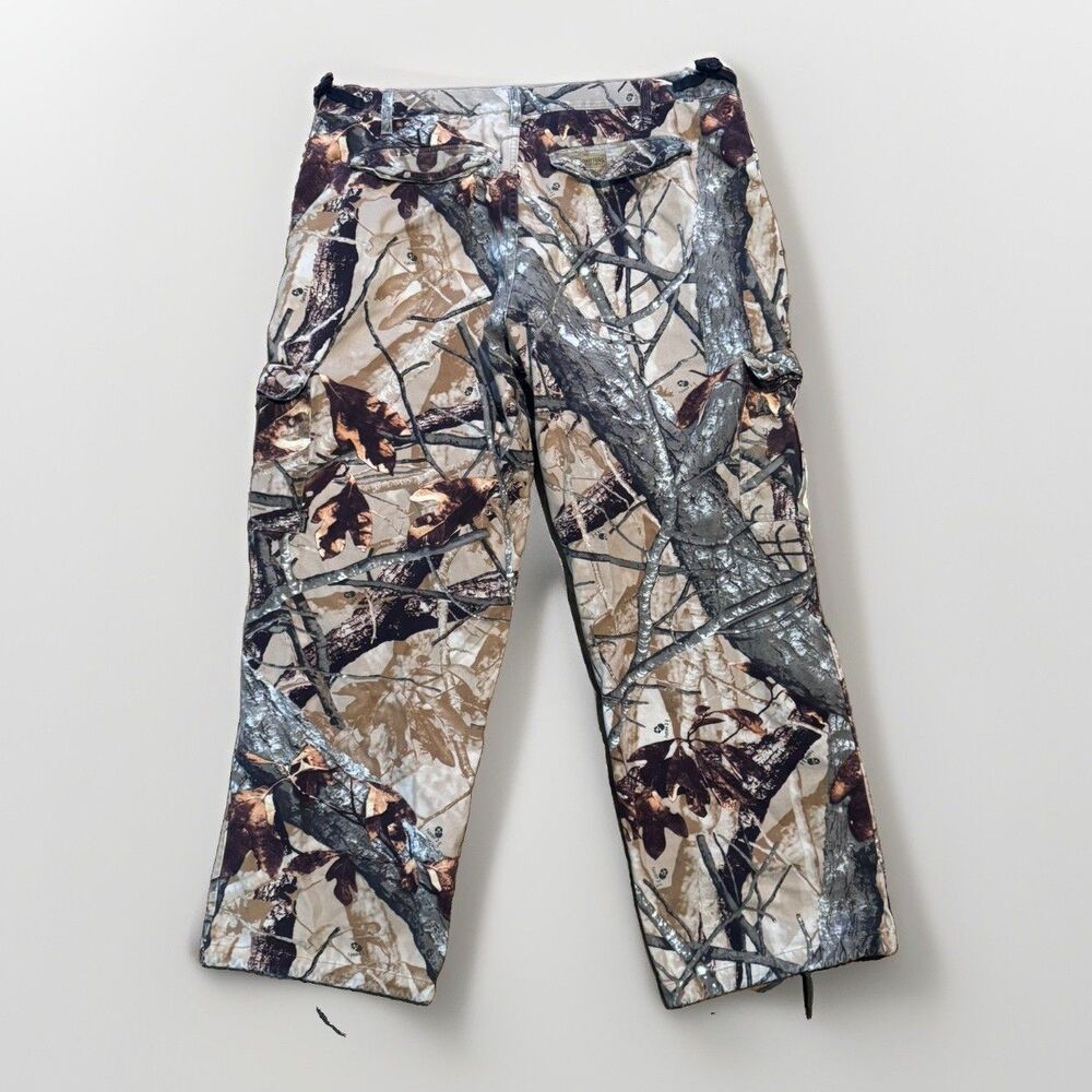 Outfitters Ridge Mens Pants Hunting Cargo Camo Fusion 3-D Brown Outdoor XL